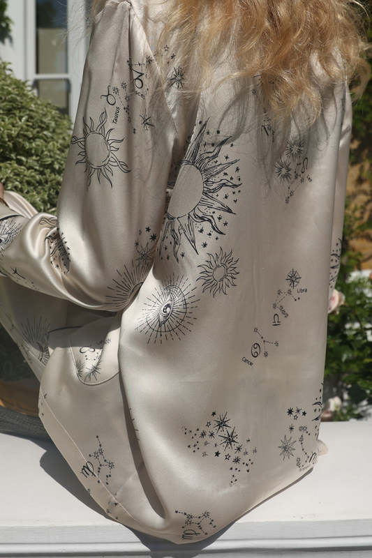 PHOEBE VOYAGE SILK PJ SET