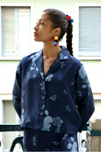 SERENA LULLUBY SAPPHIRE SILK PJ SET
