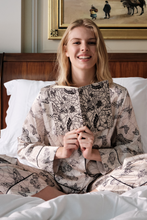 PHOEBE DANCING BUTTERFLY SILK PJ SET
