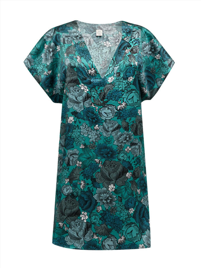 ANNIE SILK SHORT NIGHTDRESS