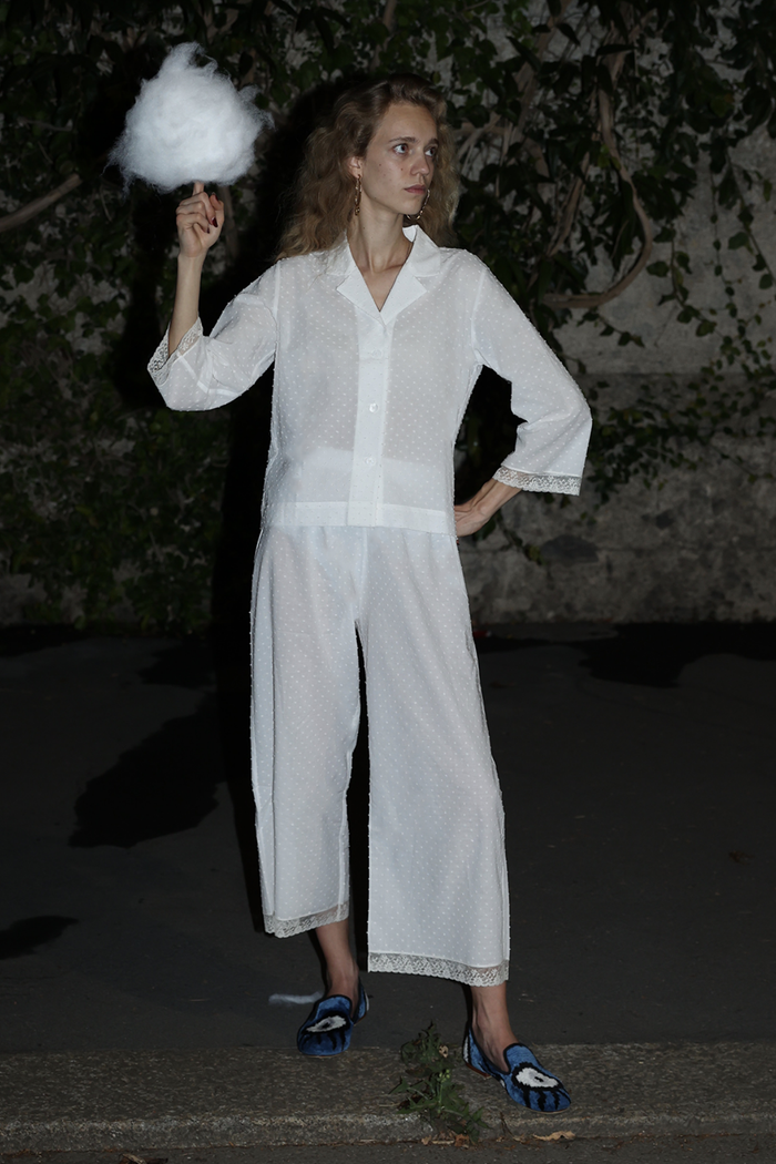 ISABELLA COTTON PLUMETIL PYJAMA SET