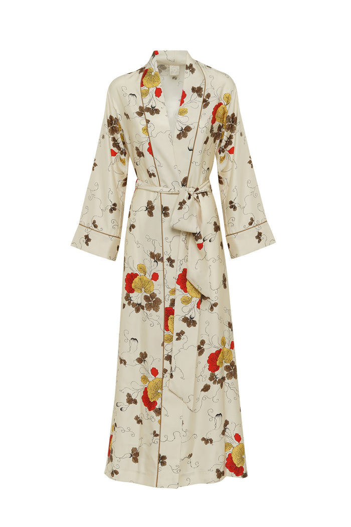 JADE LULLABY SILK ROBE