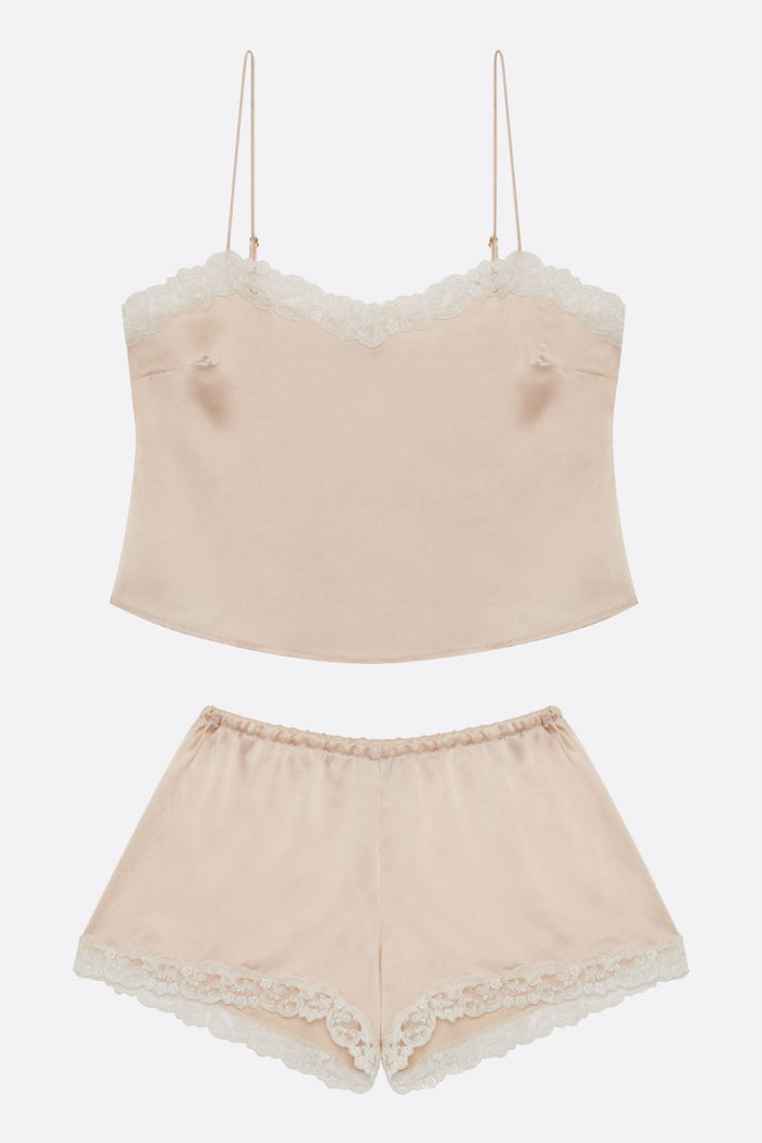 JACQUELINE SIGNATURE SILK CAMI SET