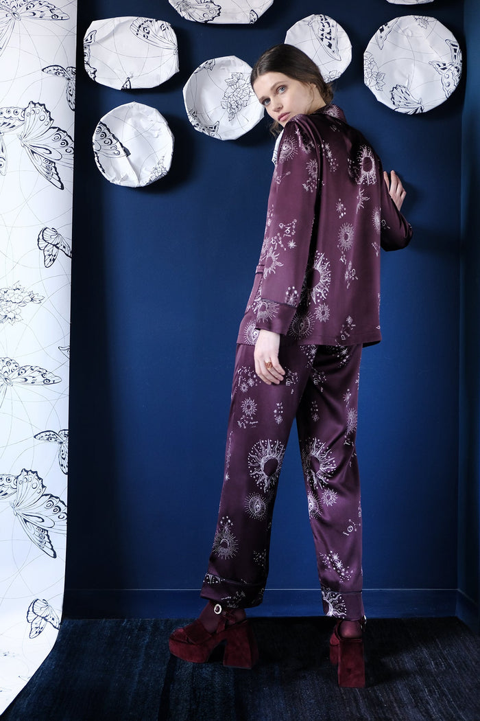 PHOEBE VOYAGE SILK PJ SET