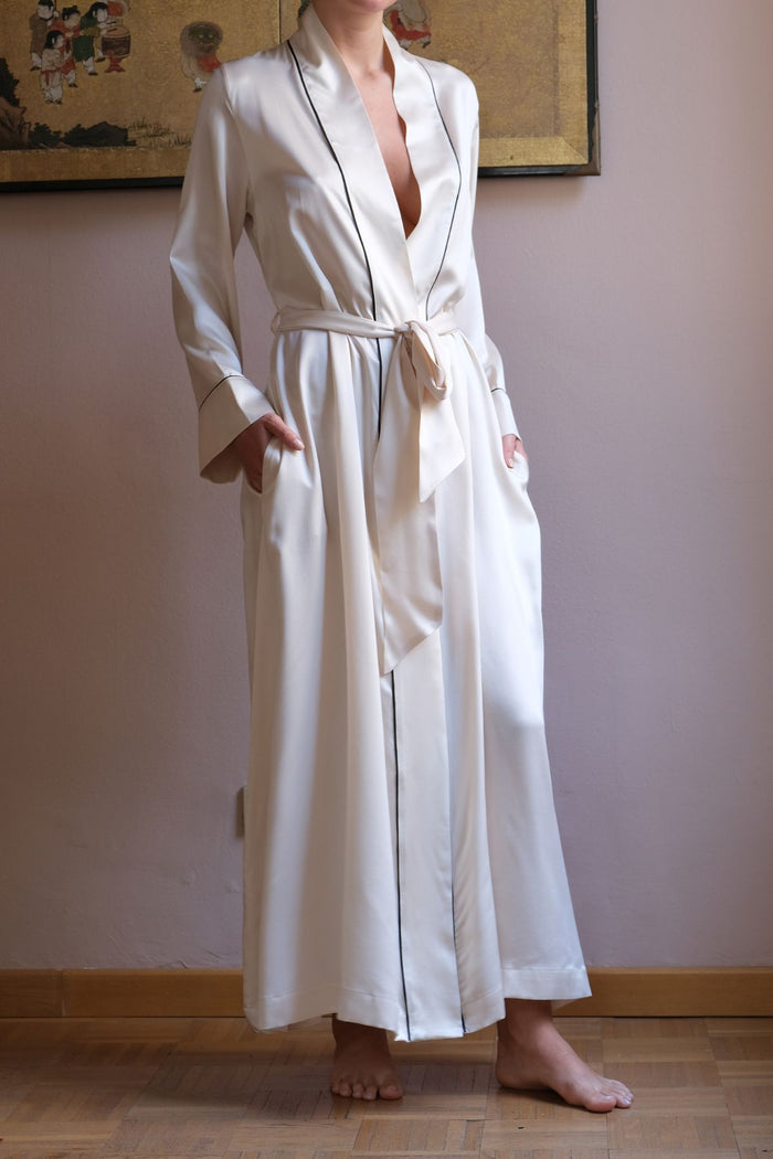 JADE SILK ROBE