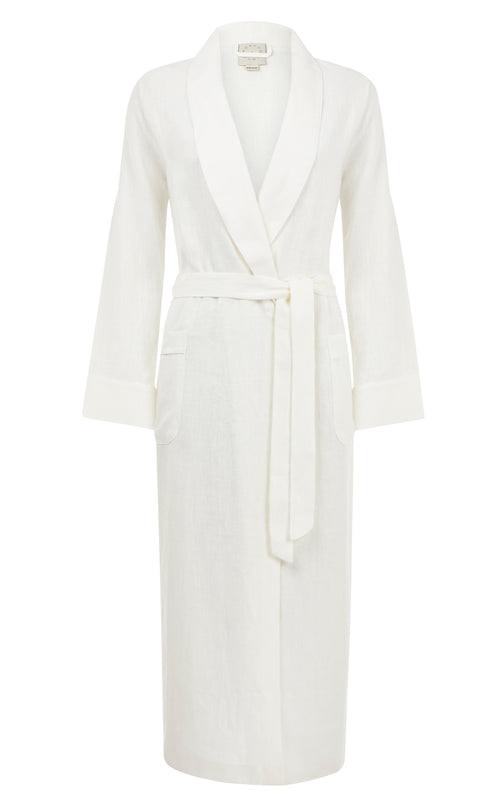 BIANCA LINEN ROBE
