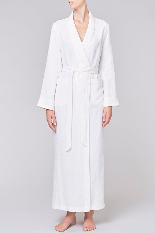 BIANCA LINEN ROBE