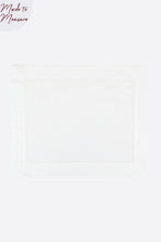 SET OF TWO LINEN ‘BACCHETTA’ TRIM PLACEMATS