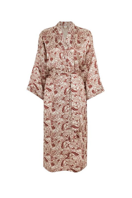 FRIDA RESILK-SILK KIMONO