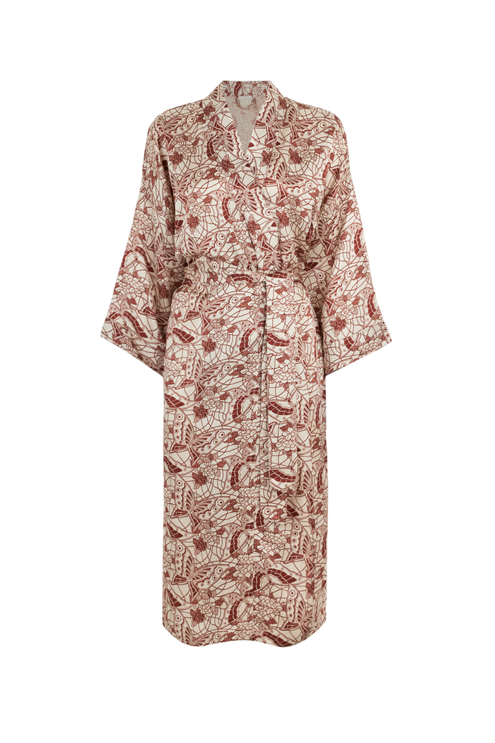 FRIDA RESILK-SILK KIMONO