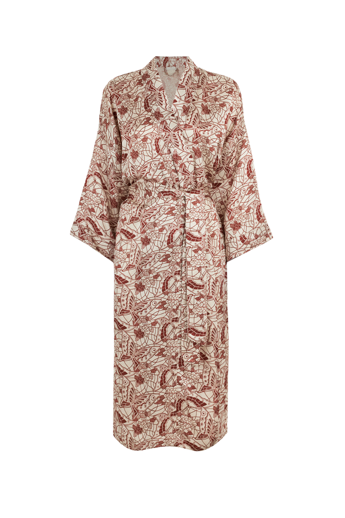 FRIDA RESILK-SILK KIMONO