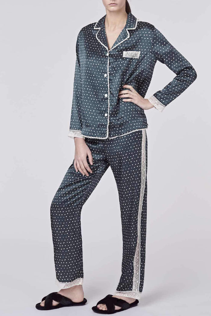 INES SILK PYJAMA SET -  Archive