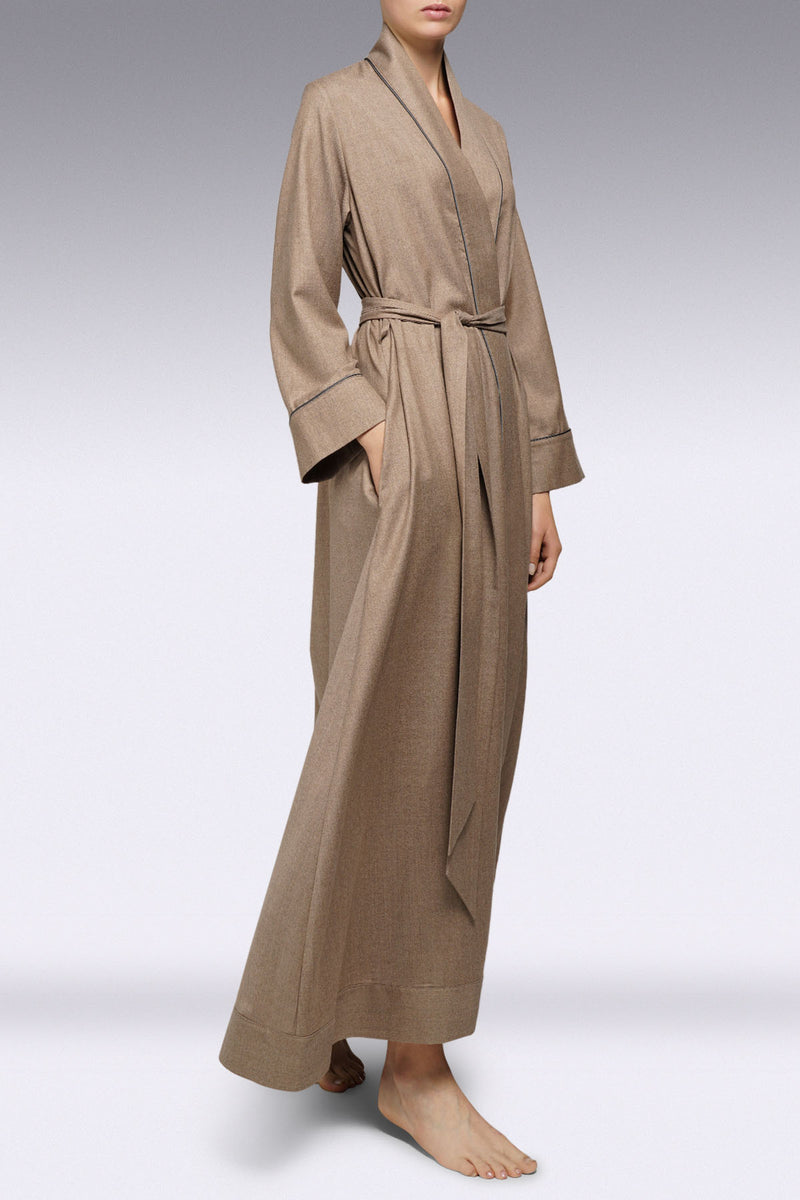 【新品タグ付】evam eva flannel cotton wool robe 新品タグ付】evam eva flannel cotton wool robe