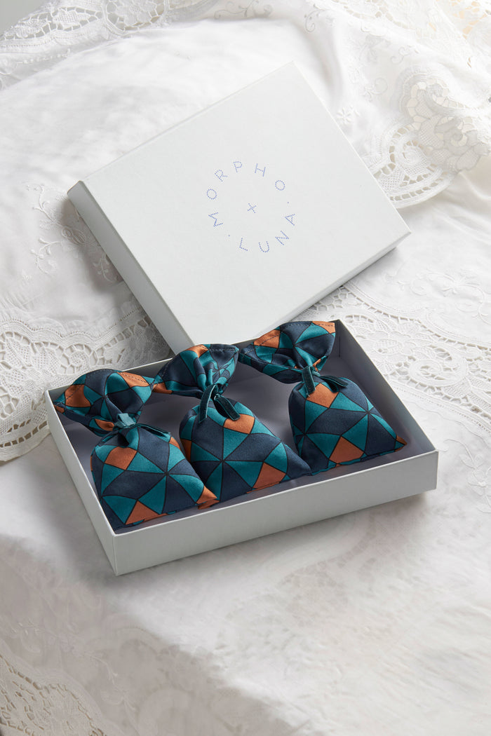 FLORA SILK LAVENDER SET