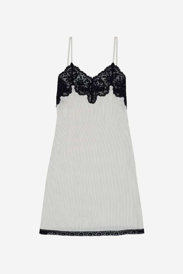 PARIS SILK SHORT SLIP DRESS