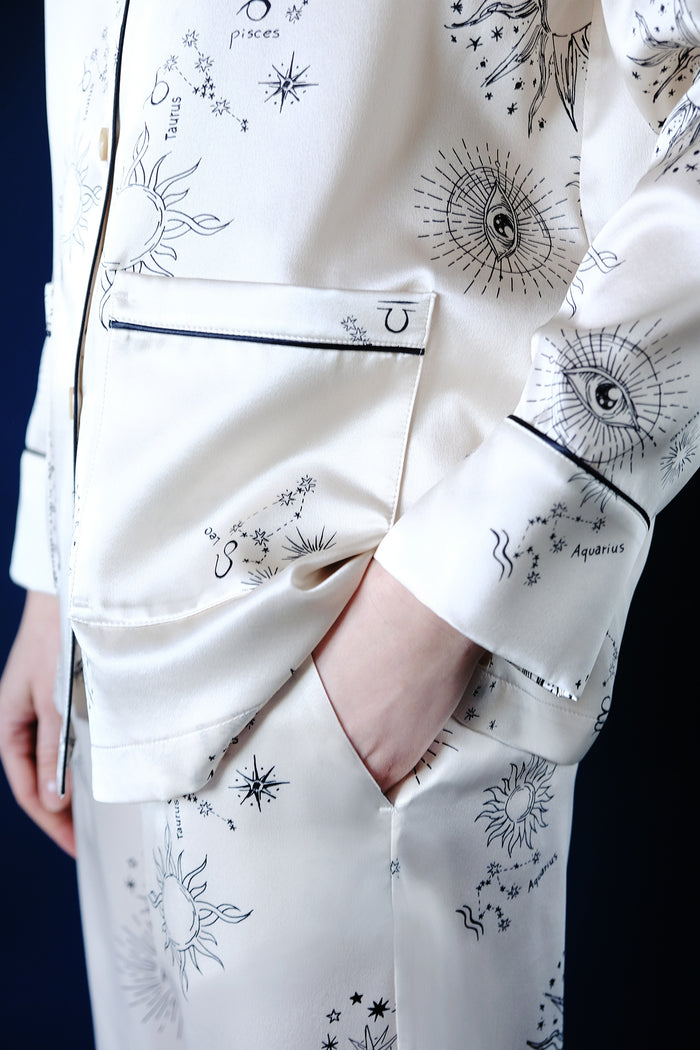 PHOEBE VOYAGE SILK PJ SET