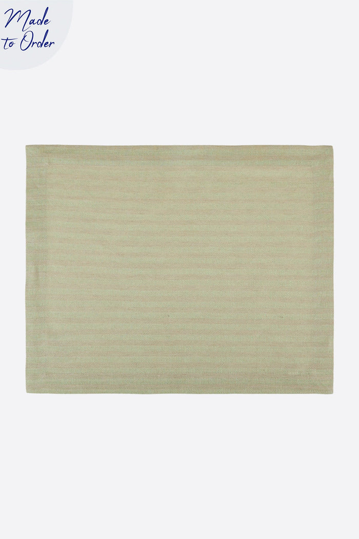 SET OF TWO LINEN PLACEMATS