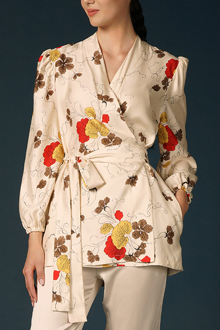 SISSI LULLABY SILK ROBE