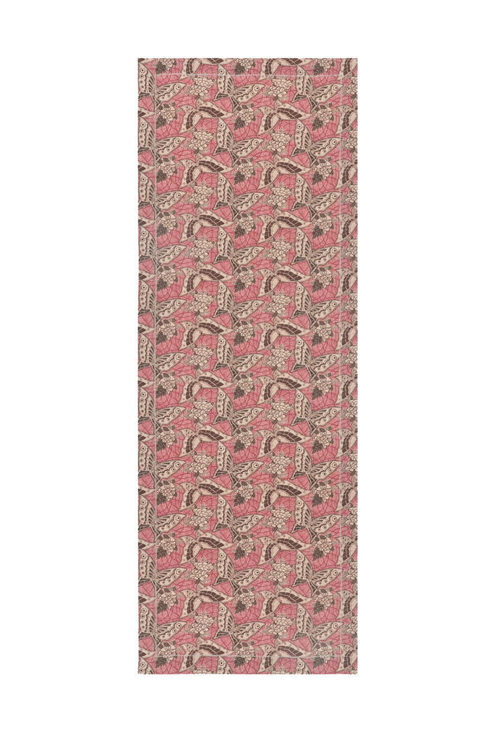 PRINTED LINEN TABLE RUNNER