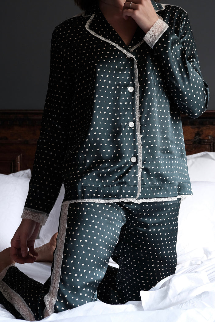 INES SILK PYJAMA SET -  Archive