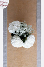 JACQUARD LINEN TABLE RUNNER