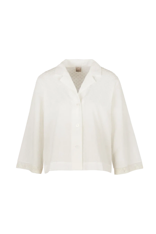 ISABELLA COTTON PLUMETIL LONG PYJAMA SET