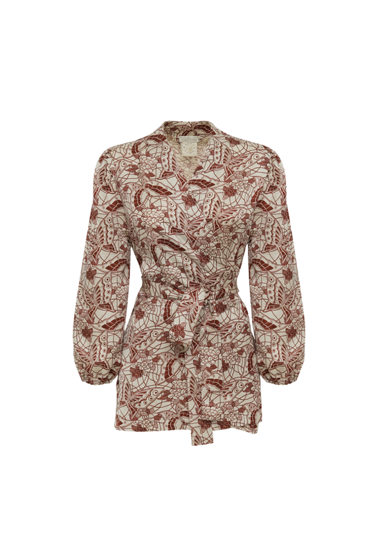 SISSI RESILK-SILK ROBE