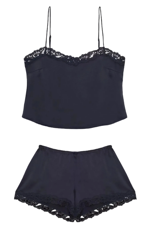 JACQUELINE SIGNATURE SILK CAMI SET