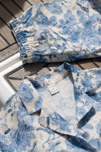 "RIVIERA FLORA" COTTON & LINEN PJ SET