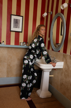EVA SILK PYJAMA SET NOCTURNAL MAGNOLIA