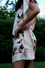 CARRÉ MERRY-GO-ROUND SILK DRESS