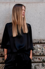 CELINE SILK T-SHIRT BLACK INK PRE-ORDER