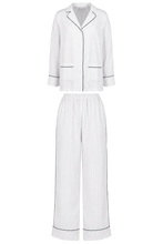 PHOEBE COTTON PJ SET SNOW PRE-ORDER