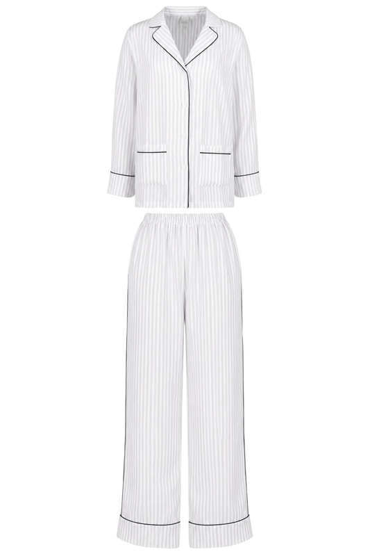 PHOEBE COTTON PJ SET SNOW PRE-ORDER