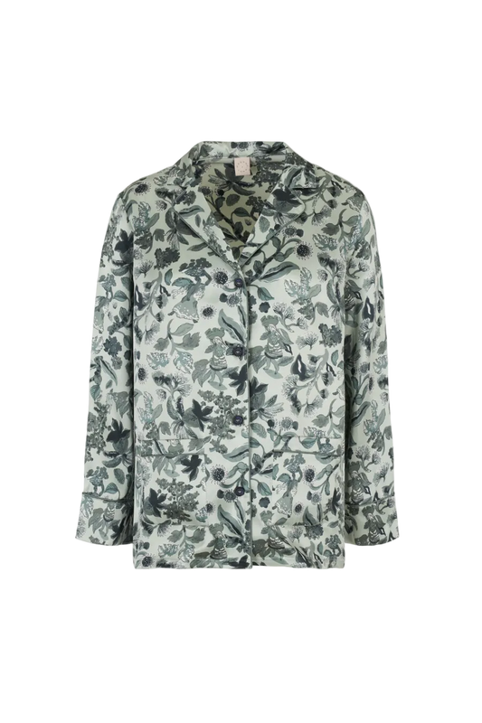 PHOEBE BASKET OF HOPE SILK PJ SET