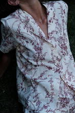 ANDRE FLOWER MEADOW SHIRT - CHERRY