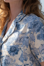 "RIVIERA FLORA" COTTON & LINEN PJ SET