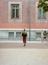 ELEANOR SKIRT SILK CABERNET PRE-ORDER