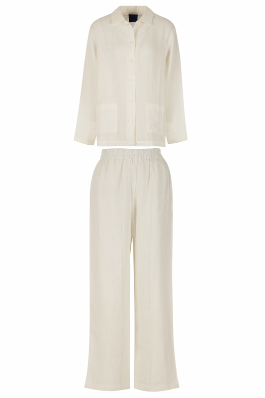 VITA AJOUR LINEN PYJAMA SET