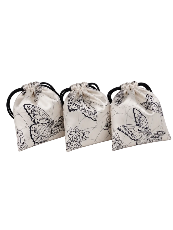 SET OF 3 FLORA DANCING BUTTERFLIES LAVENDER BAGS