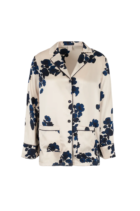 PHOEBE MORNING GLOW SILK PJ SET