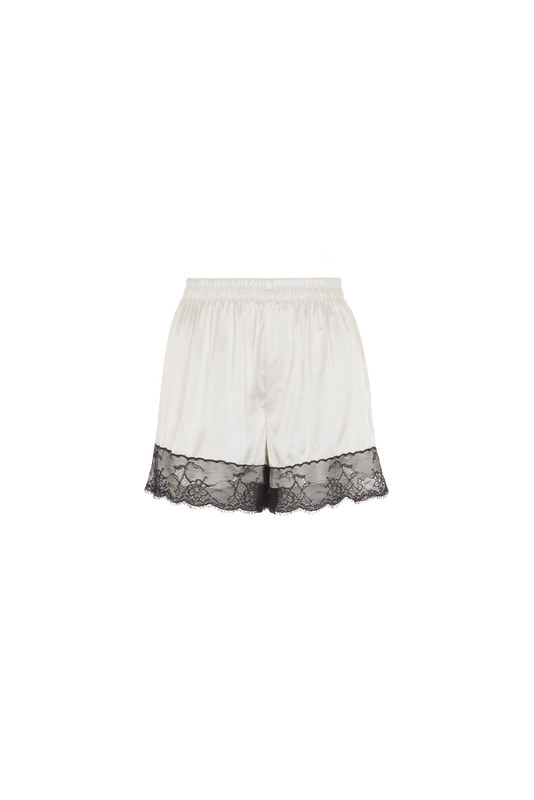VITTORIA SILK SHORTS SNOW