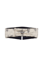 AURORE DANCING BUTTERFLIES EYE MASK IVORY