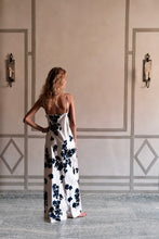 NYX MAXI CAMI SILK SLIP DRESS MORNING GLOW