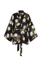 BELLA SILK KIMONO NOCTURNAL MAGNOLIA