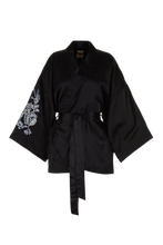 BELLA BLOCK PRINT KIMONO BLACK INK PRE-ORDER
