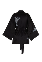 BELLA BLOCK PRINT KIMONO BLACK INK PRE-ORDER