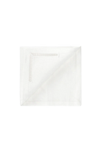 SET OF TWO ‘BACCHETTA’ TRIM LINEN NAPKINS