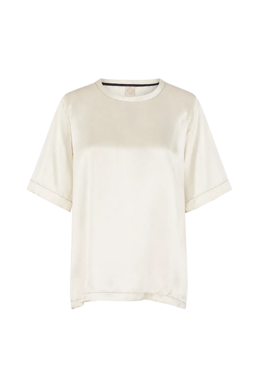 CÉLINE SILK T-SHIRT SNOW PRE-ORDER