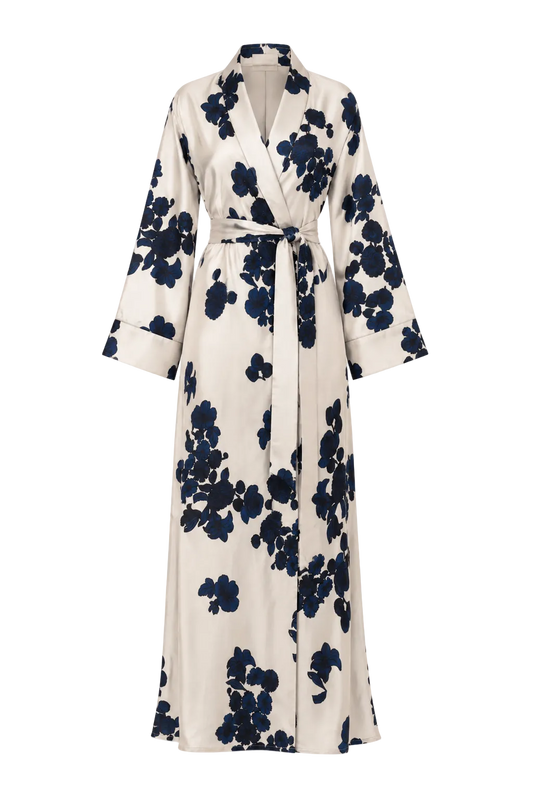 LUNA SILK ROBE MORNING GLOW PRE-ORDER